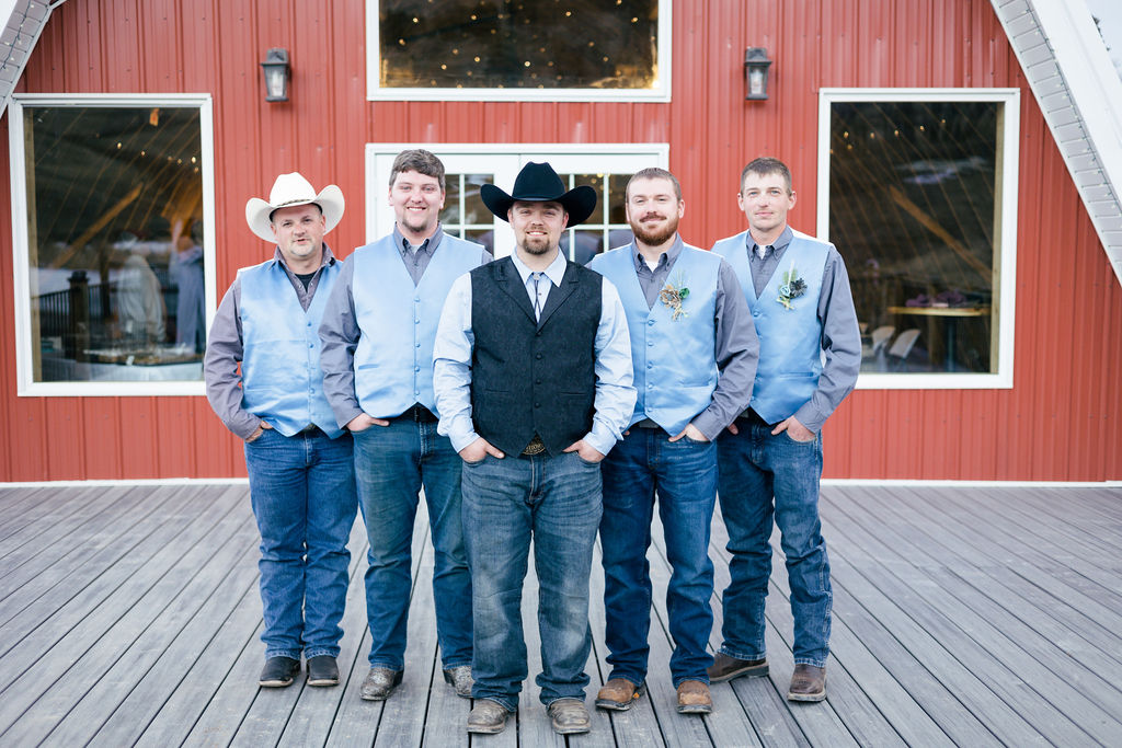 Muley Hill Lodge Rustic Wedding in South Dakota