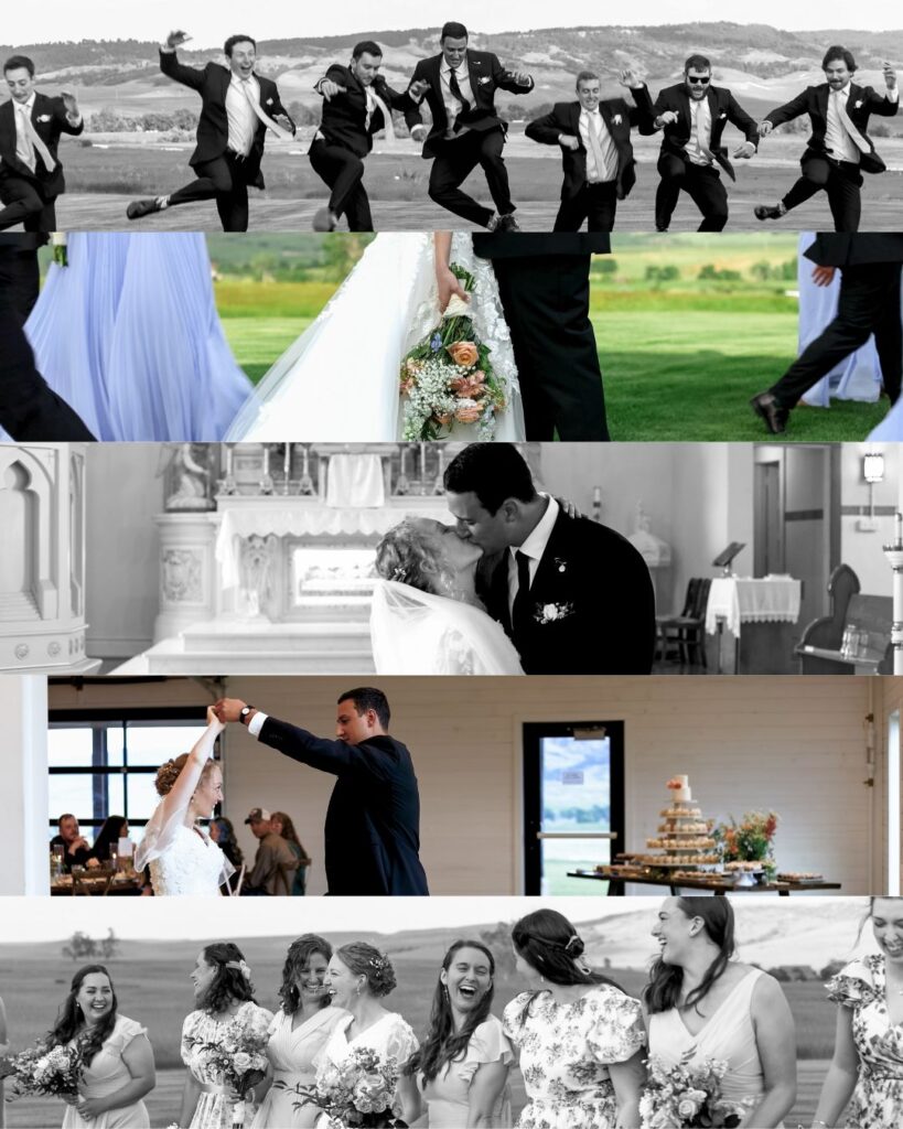 Catholic Nuptial Mass, St Martins Chapel, Black Hills SD